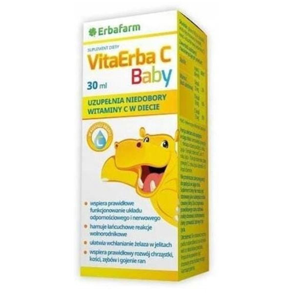 VitaErba C Baby 30 ml to witamina C dla dzieci 