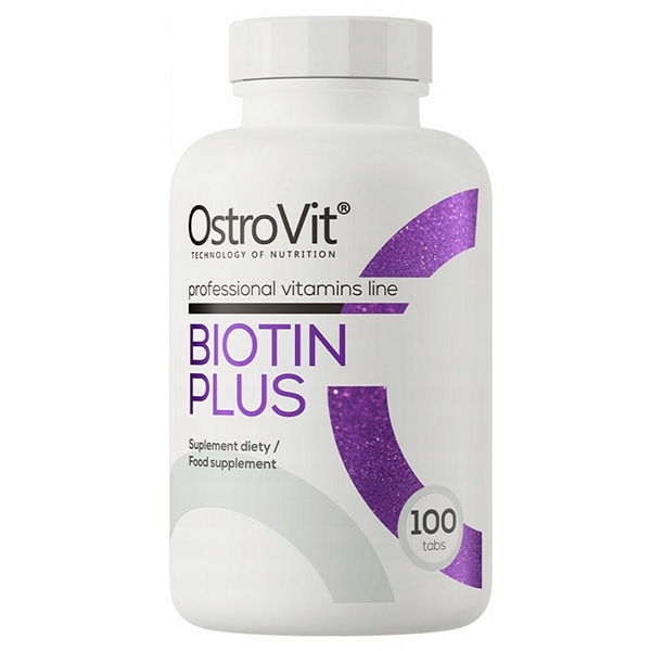 Biotyna na włosy Ostrovit Biotin Plus 