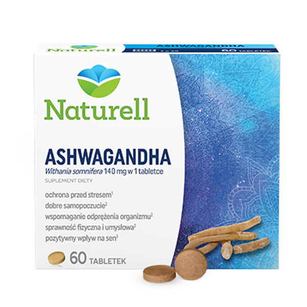 Naturell Ashwagandha suplement diety