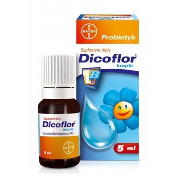 Probiotyk dla dzieci w kroplach - Dicoflor baby 5ml