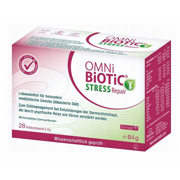 Psychobiotyk w saszetkach marki Omni Biotic Stress Repair