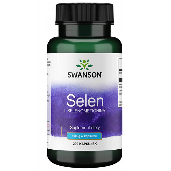 Selen organiczny Swanson L-Selenometionina