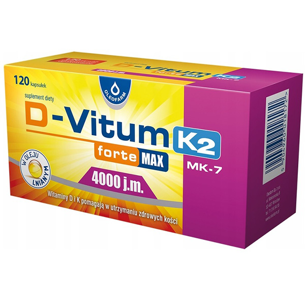 Witamina K2 MK7 D-VITUM FORTE  4000