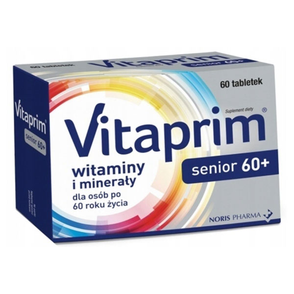 Witaminy i minerały dla seniora Vitaprim Senior 60+