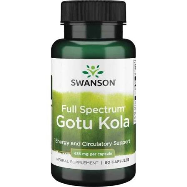 Gotu Kola full spectrum od Swanson - Kapsułki 60szt 