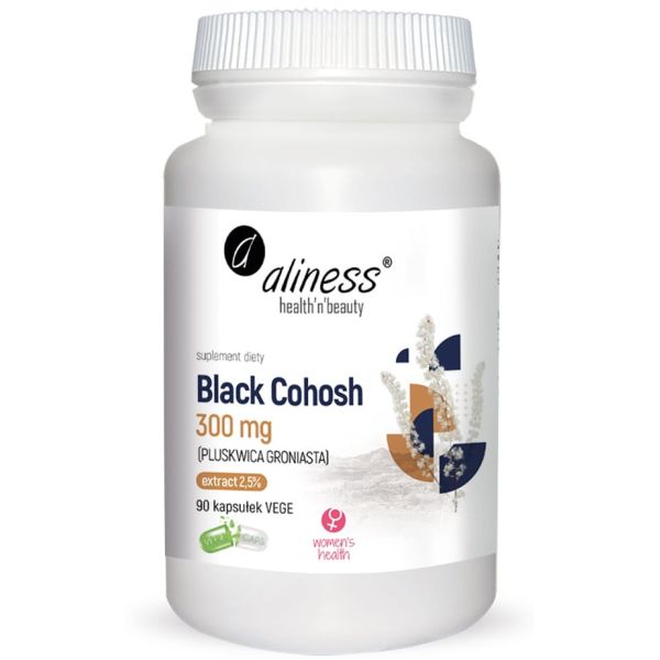 Pluskwica Groniasta na menopauzę - Aliness Black Cohosh 