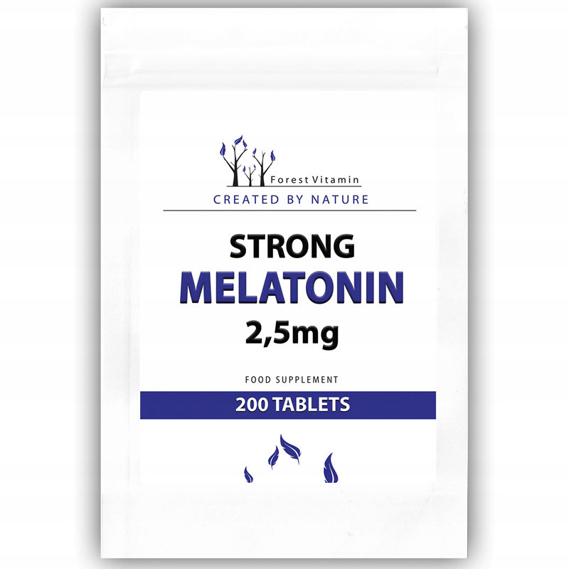 Suplement diety melatonina strong od Forest Vitamin 