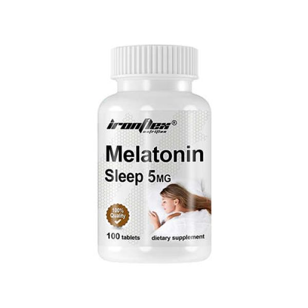 Zdrowy sen z melatoniną Ironflex 5mg 