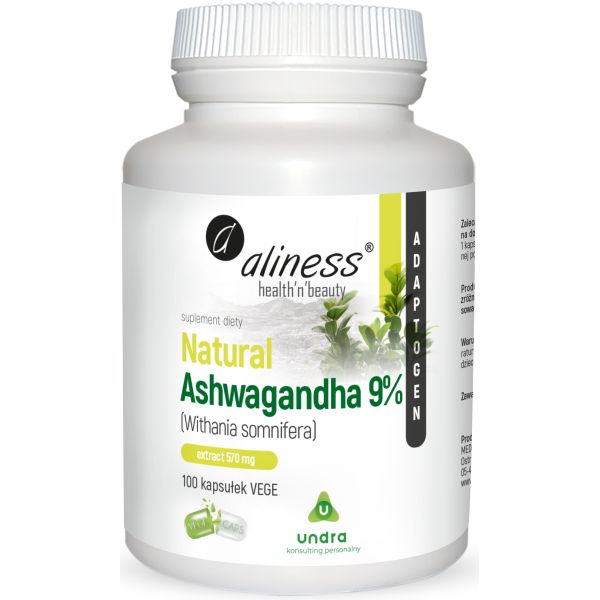 Ashwagandha dla vegan - Aliness