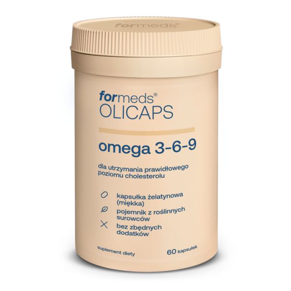 ForMeds OLICAPS omega 3-6-9 kwasy tłuszczowe