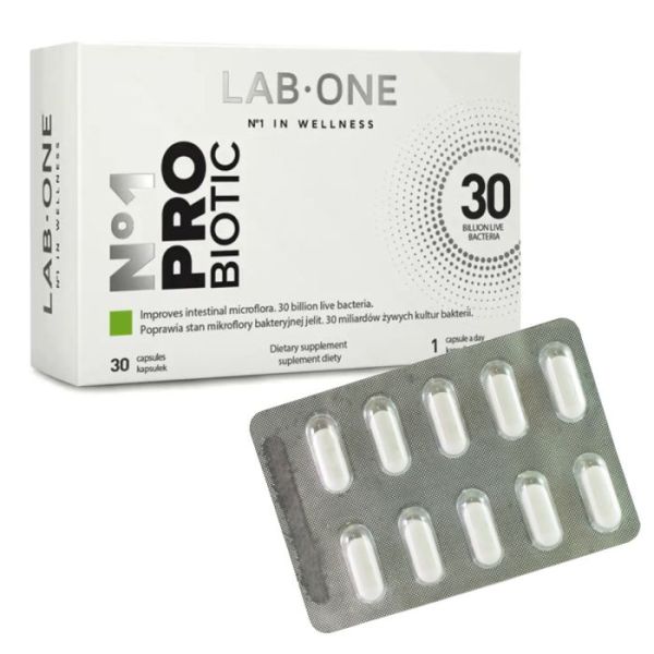 LAB ONE N°1 ProBiotic 30 kapsułek dla dorosłych