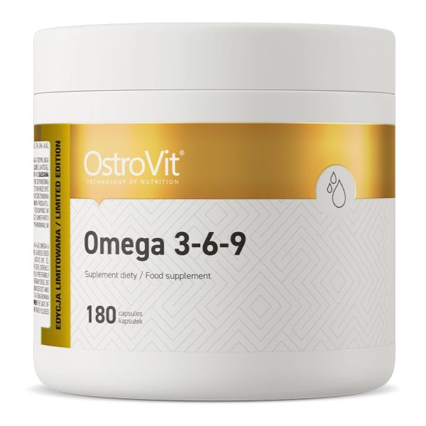 OstroVit kwasy tłuszczowe Omega 3-6-9 w kapsułkach