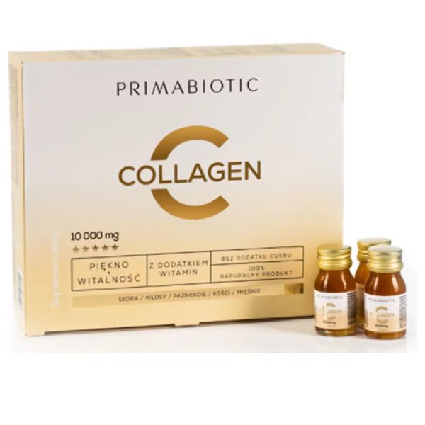 Primabiotic Collagen Gold Primabiotic - ampułki do picia