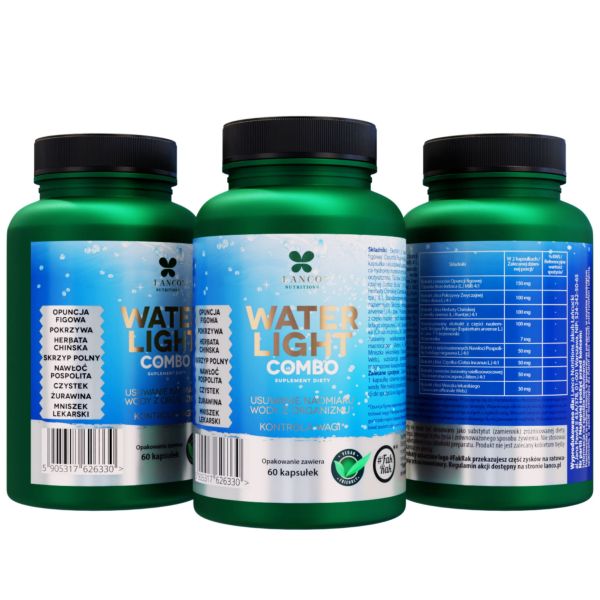 LANCO NUTRITIONS Water Light Combo usuwanie wody z organizmu