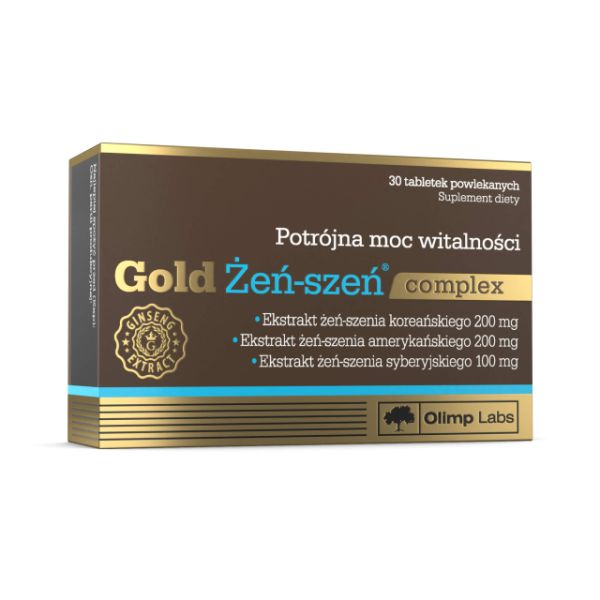 Olimp Gold Żeń-szeń complex tabletki na energię i koncentrację