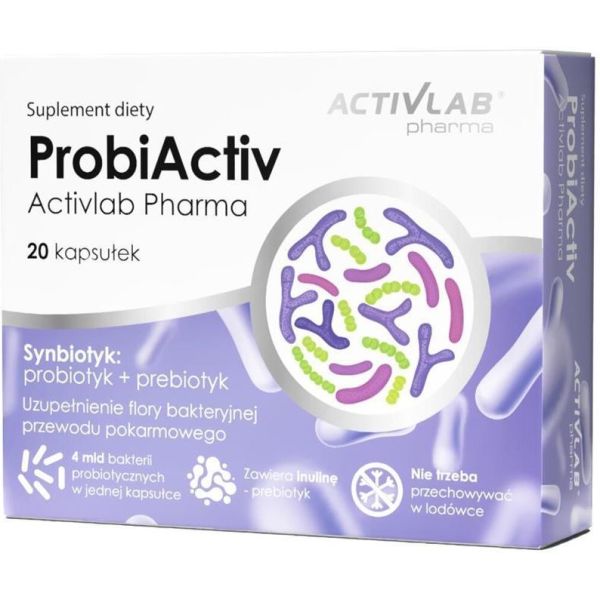 Flora bakteryjna Activlab ProbiActiv Synbiotyk