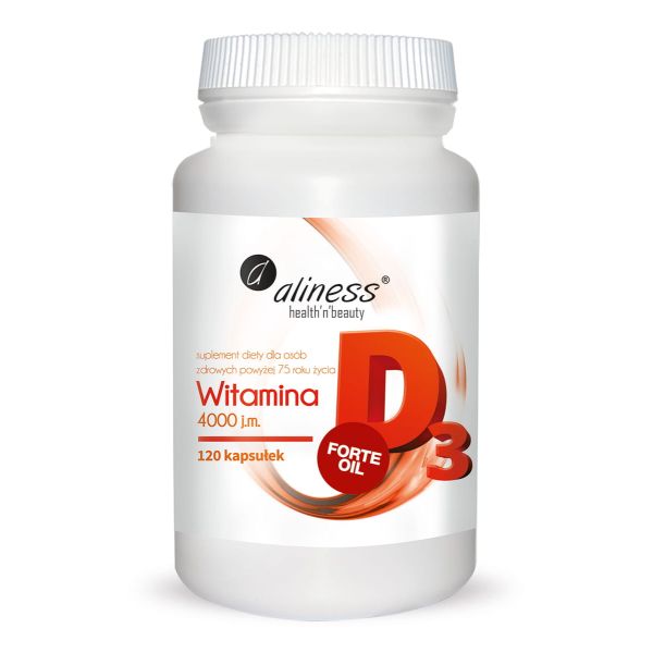 Witamina D3 Forte Aliness dla mężczyzn po 40stce